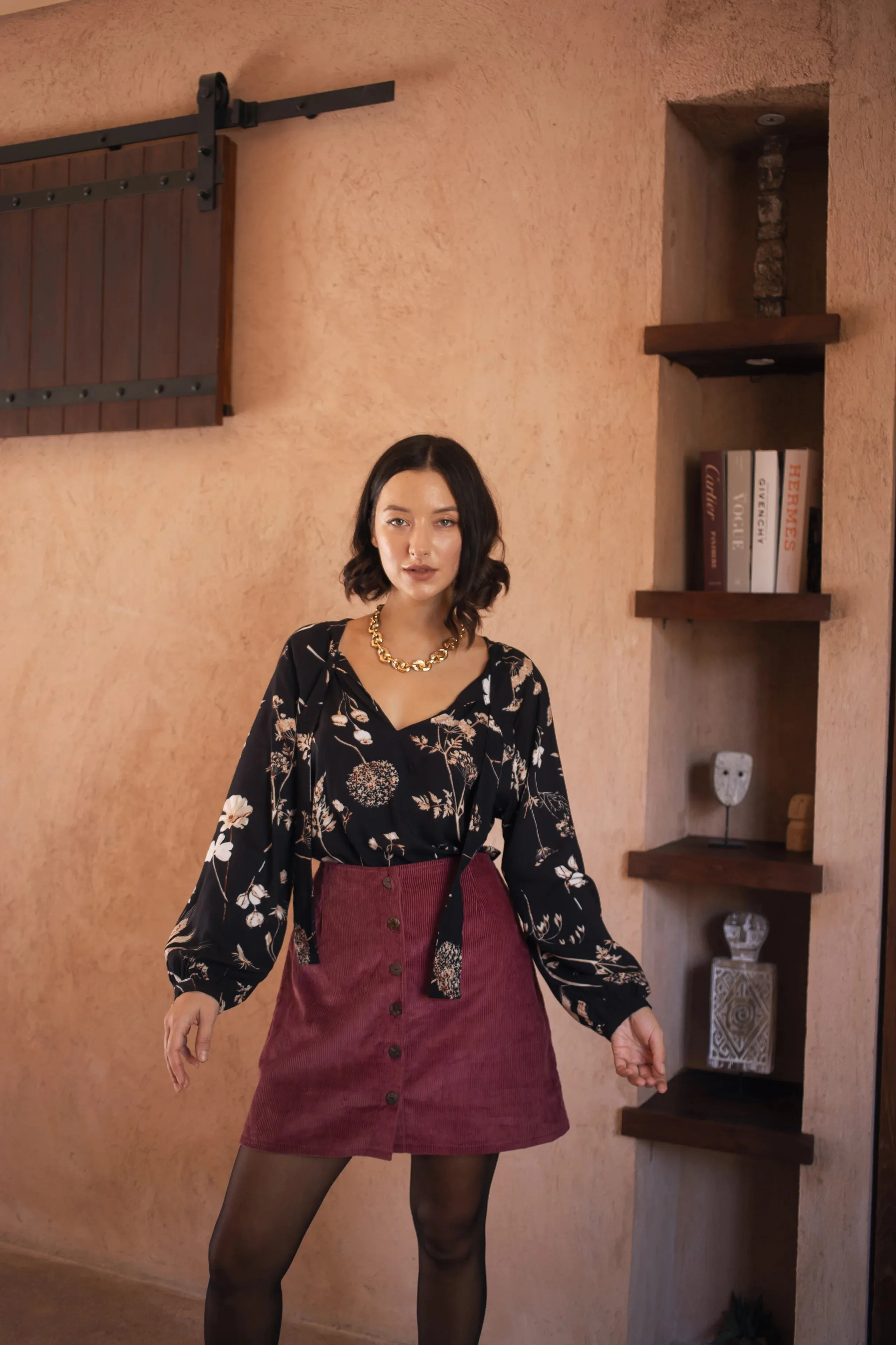 Leandra Blouse - Country Flowers