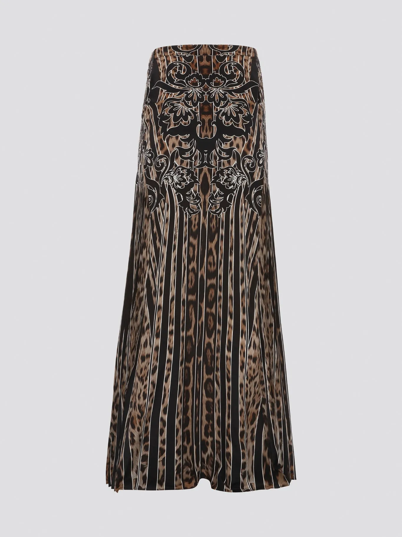 Leopard Print Maxi Skirt
