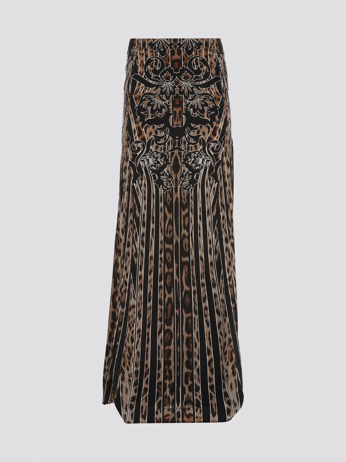 Leopard Print Maxi Skirt