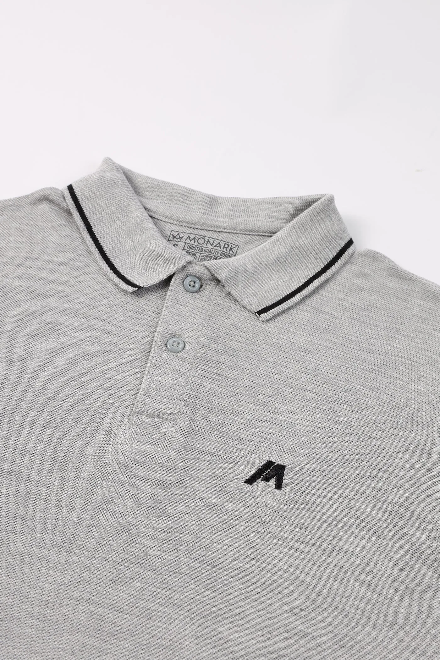LIGHT GREY POLO SHIRT