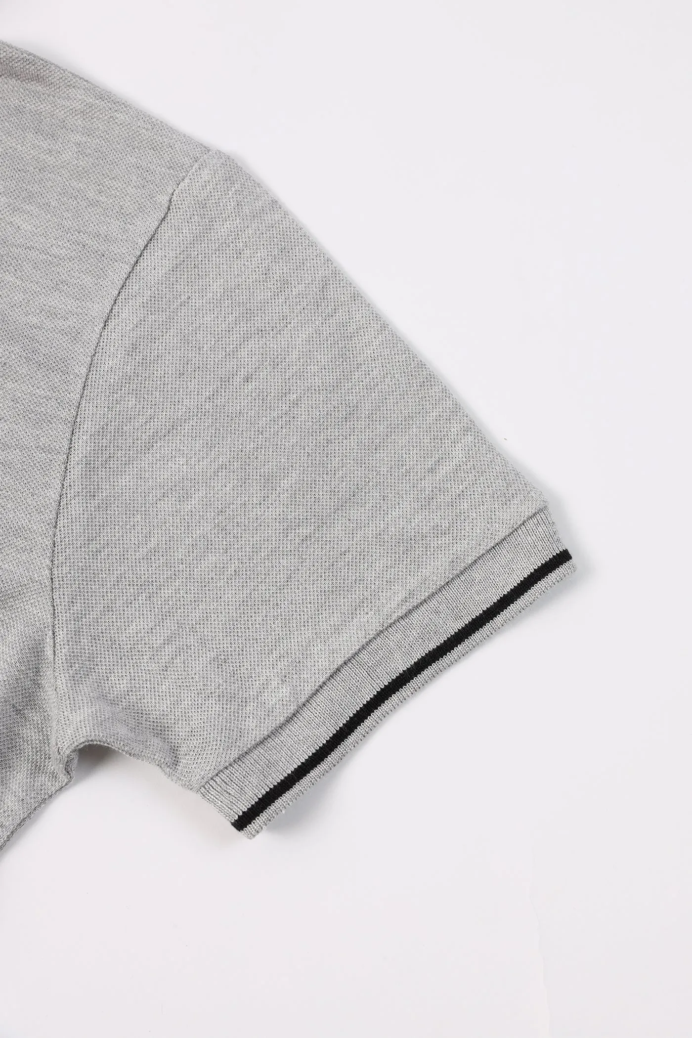 LIGHT GREY POLO SHIRT