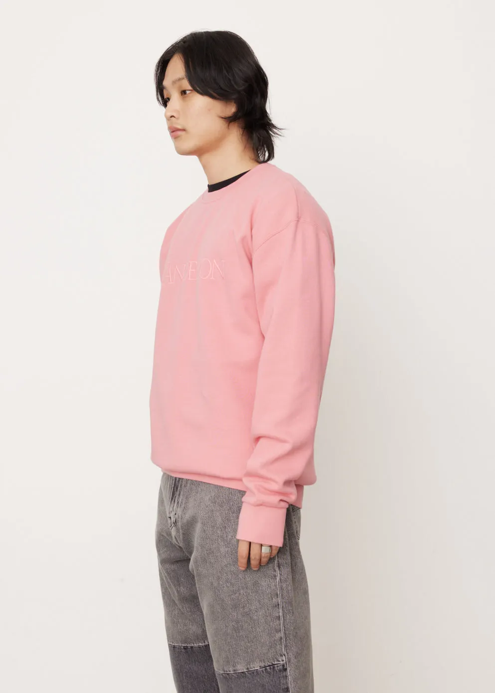Logo Embroidery Sweatshirt