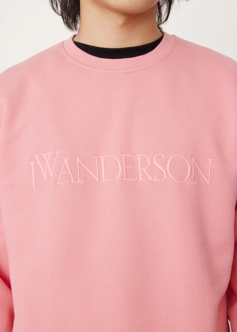 Logo Embroidery Sweatshirt