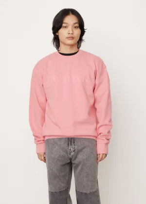 Logo Embroidery Sweatshirt