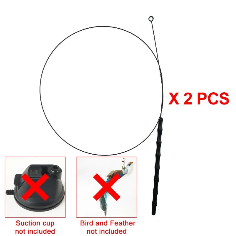 LOHUAHUA Handsfree Bird/Feather Cat Wand