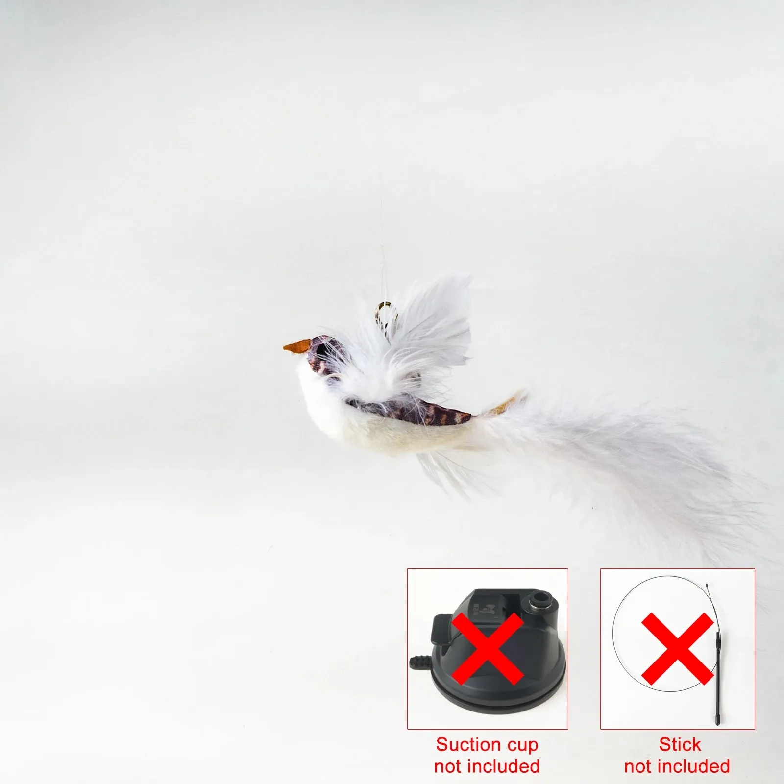 LOHUAHUA Handsfree Bird/Feather Cat Wand
