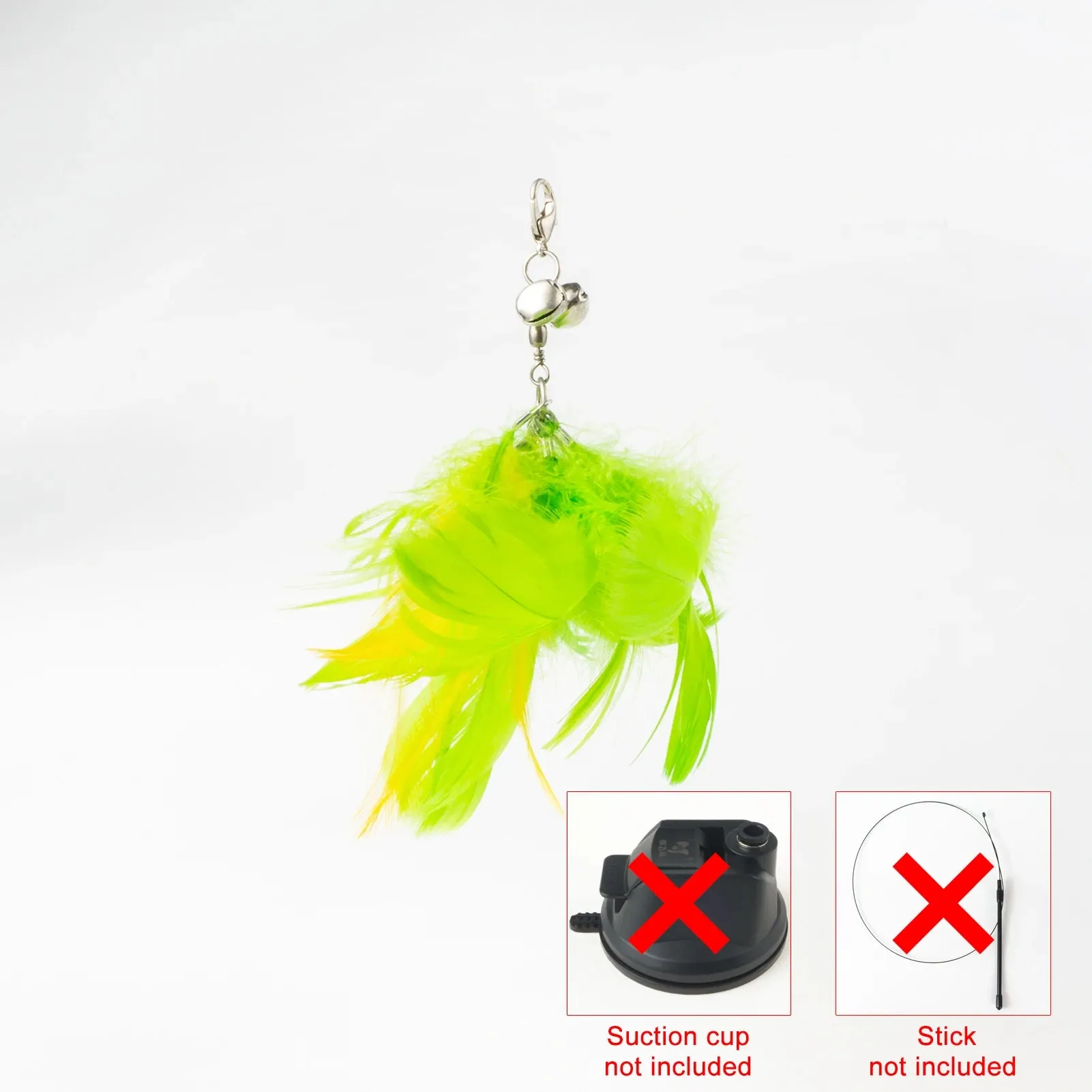 LOHUAHUA Handsfree Bird/Feather Cat Wand