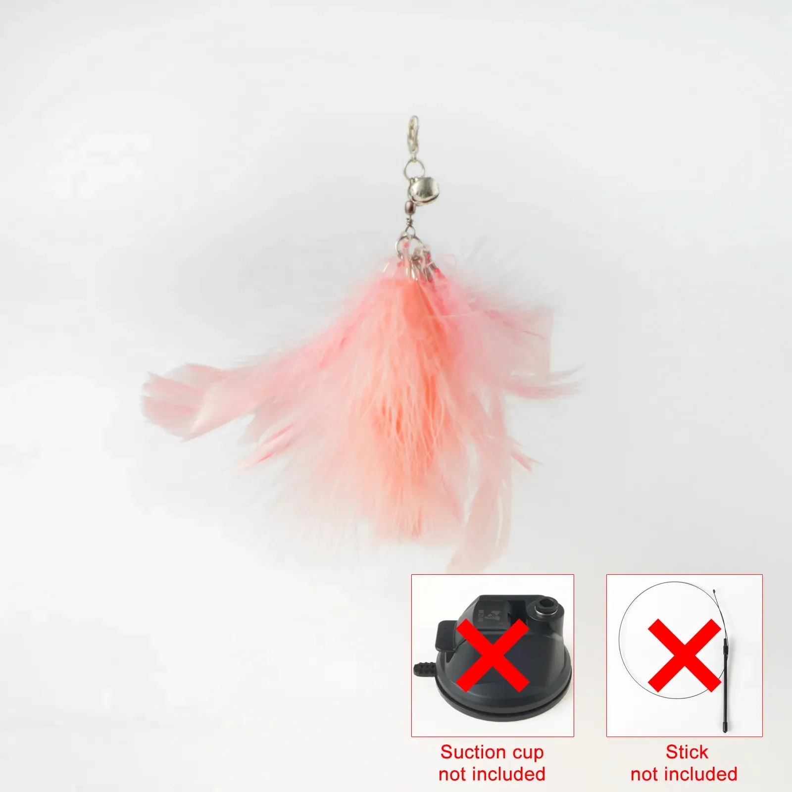 LOHUAHUA Handsfree Bird/Feather Cat Wand