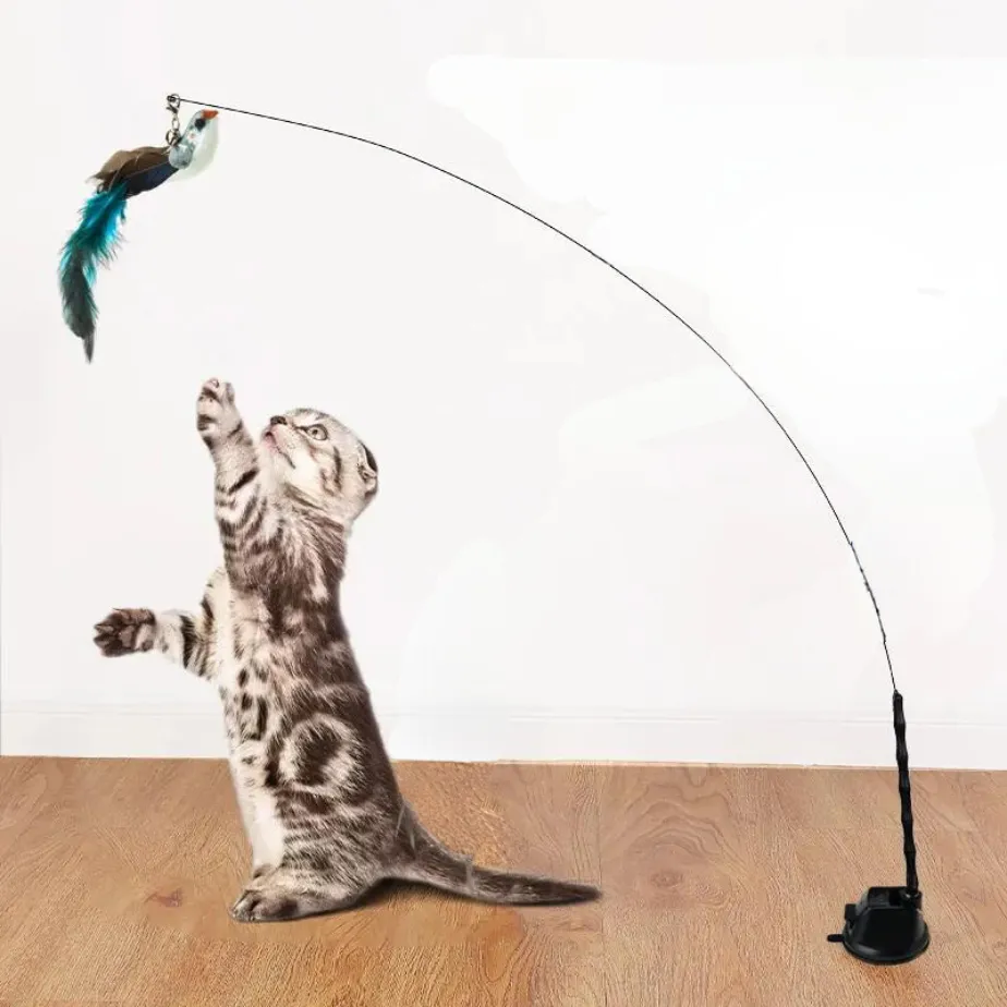 LOHUAHUA Handsfree Bird/Feather Cat Wand