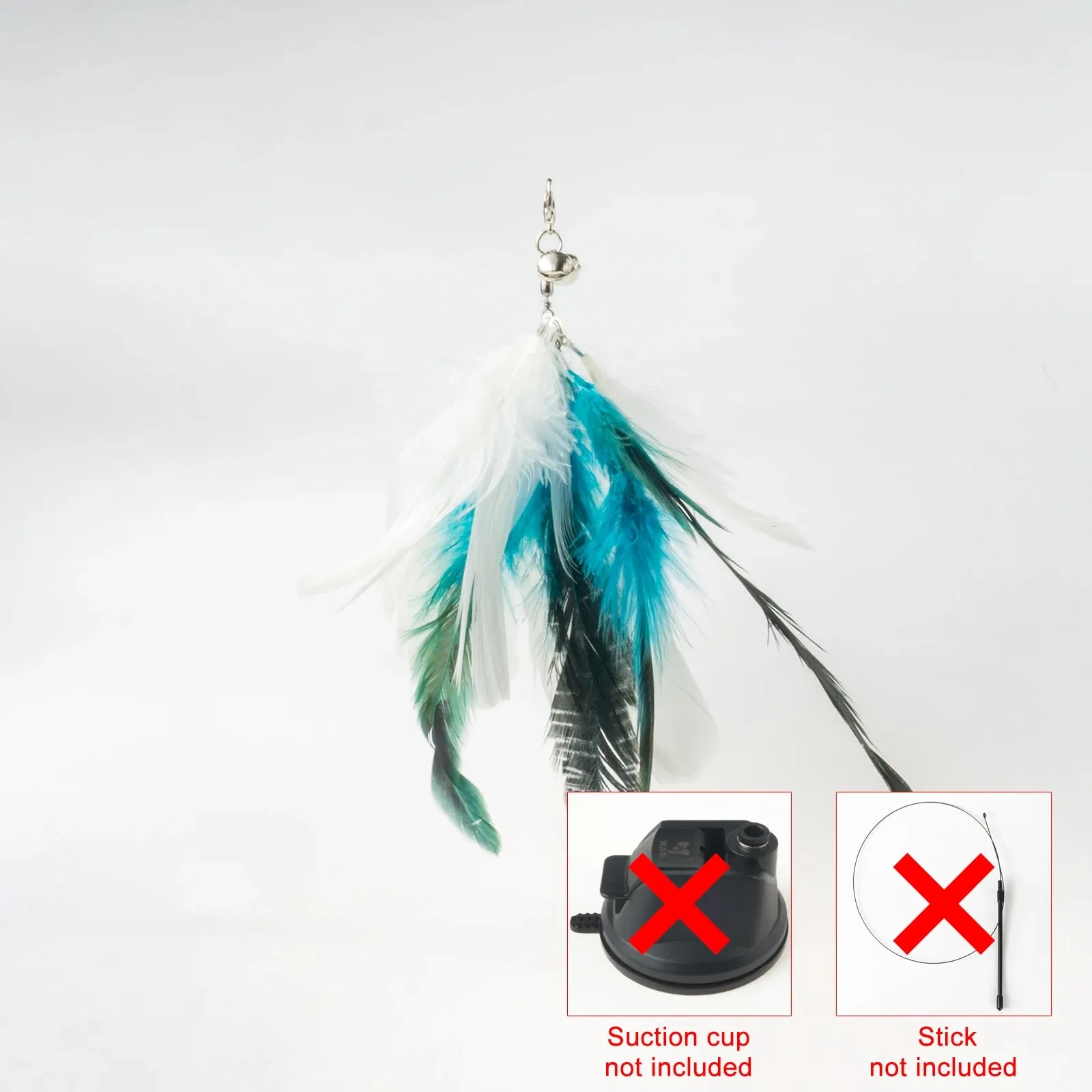 LOHUAHUA Handsfree Bird/Feather Cat Wand