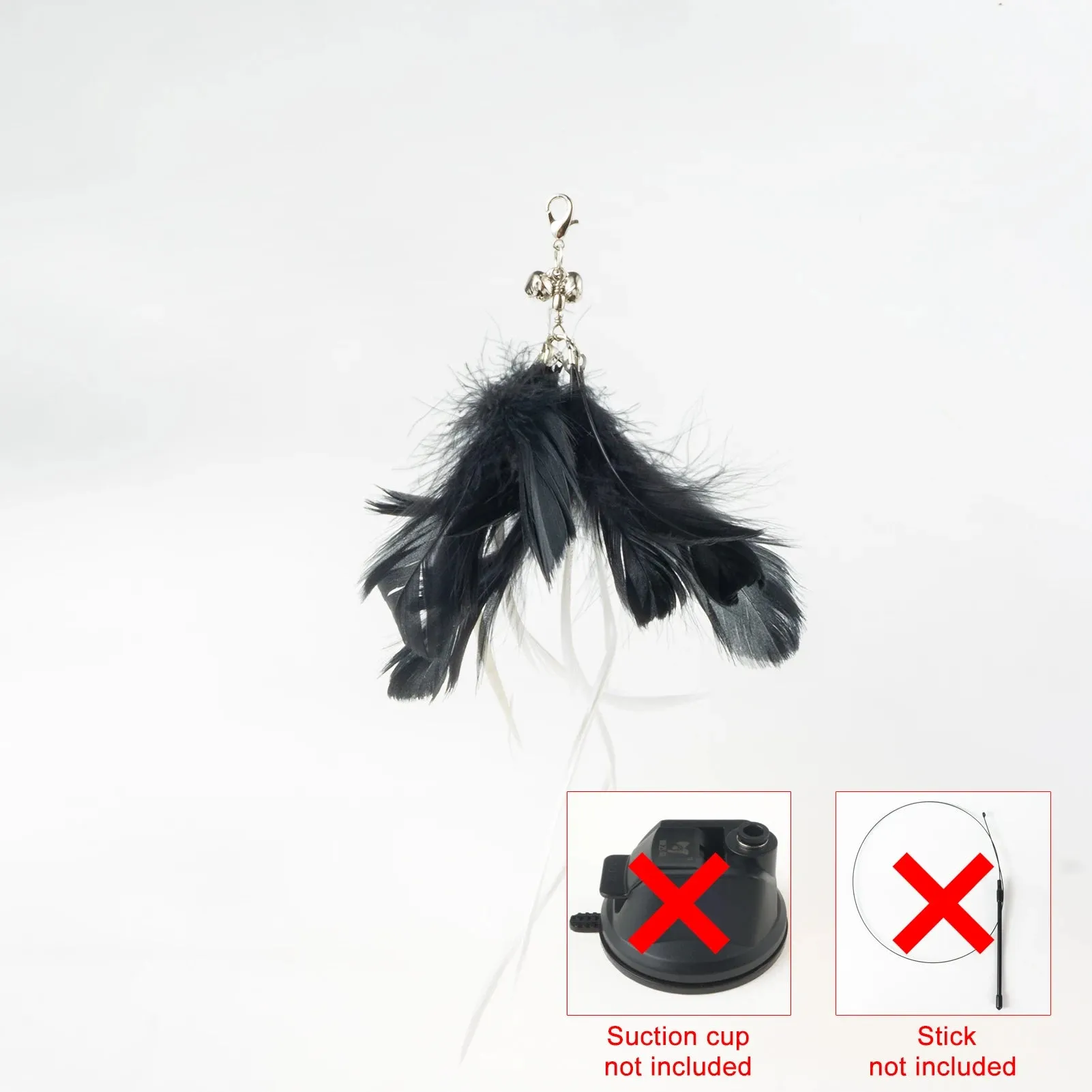 LOHUAHUA Handsfree Bird/Feather Cat Wand