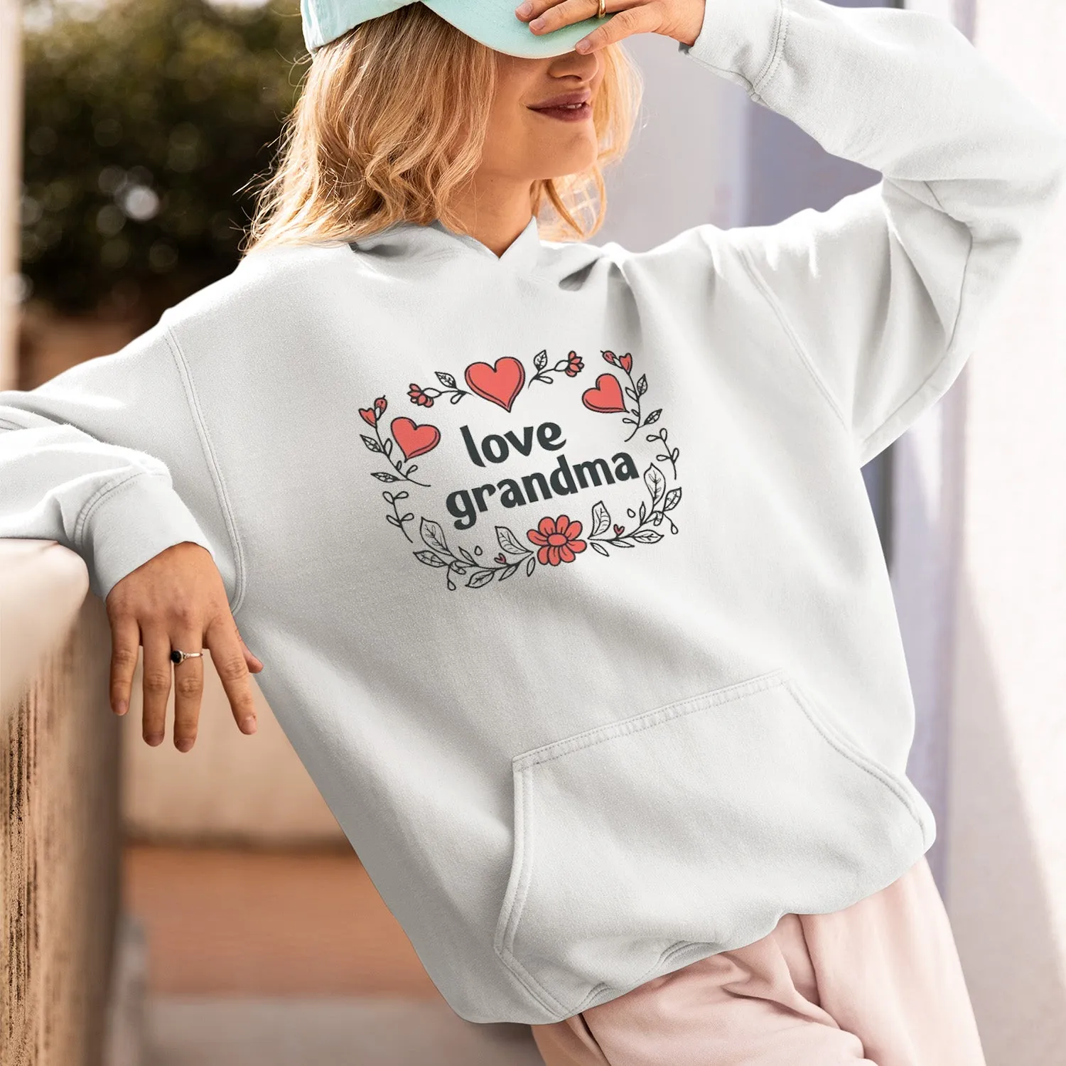 Love Grandma T-Shirt, Flowers Grandma Shirt, Celebrate Mom, Nana Shirt, Floral Grandma Hoodie, Grandma Shirt, Mother's Day Gift For Grandma, Happy Mother's Day