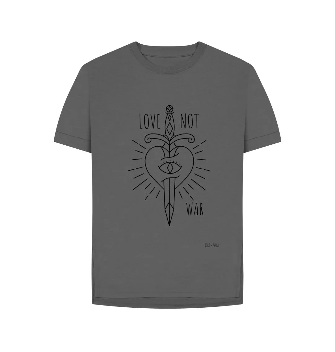 Love Not War Slim Fit Tee