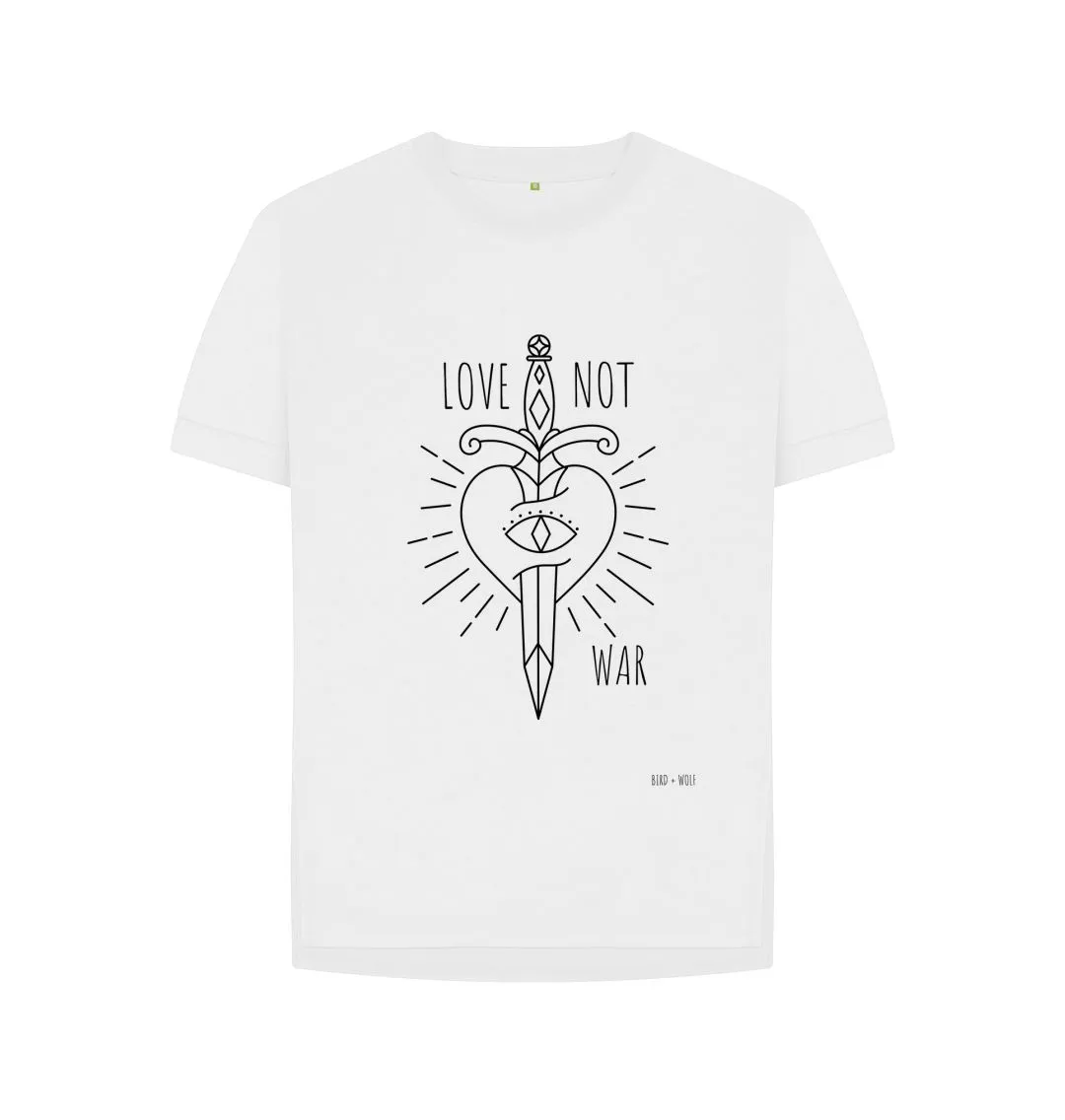 Love Not War Slim Fit Tee