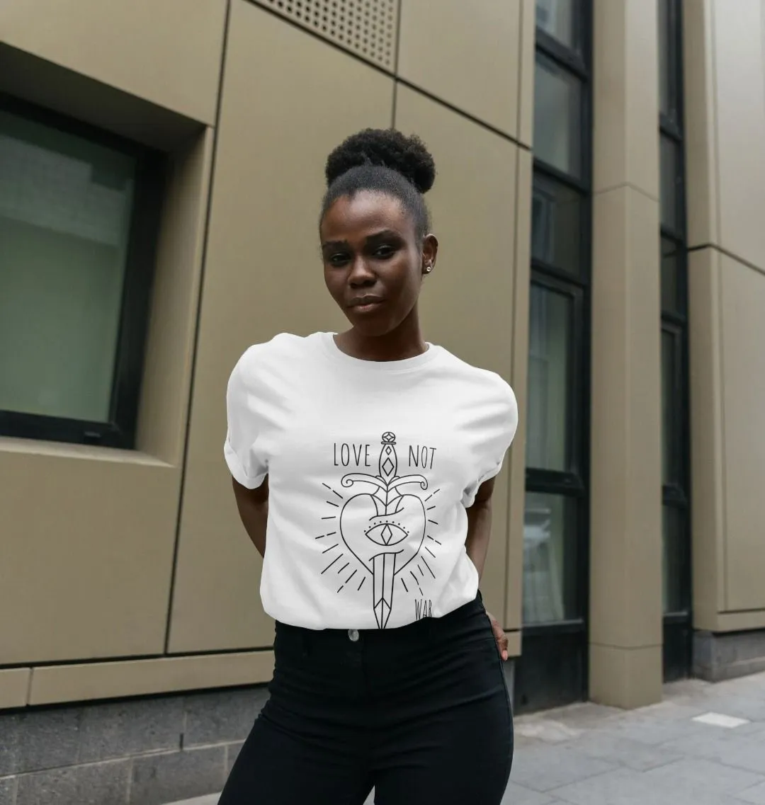 Love Not War Slim Fit Tee