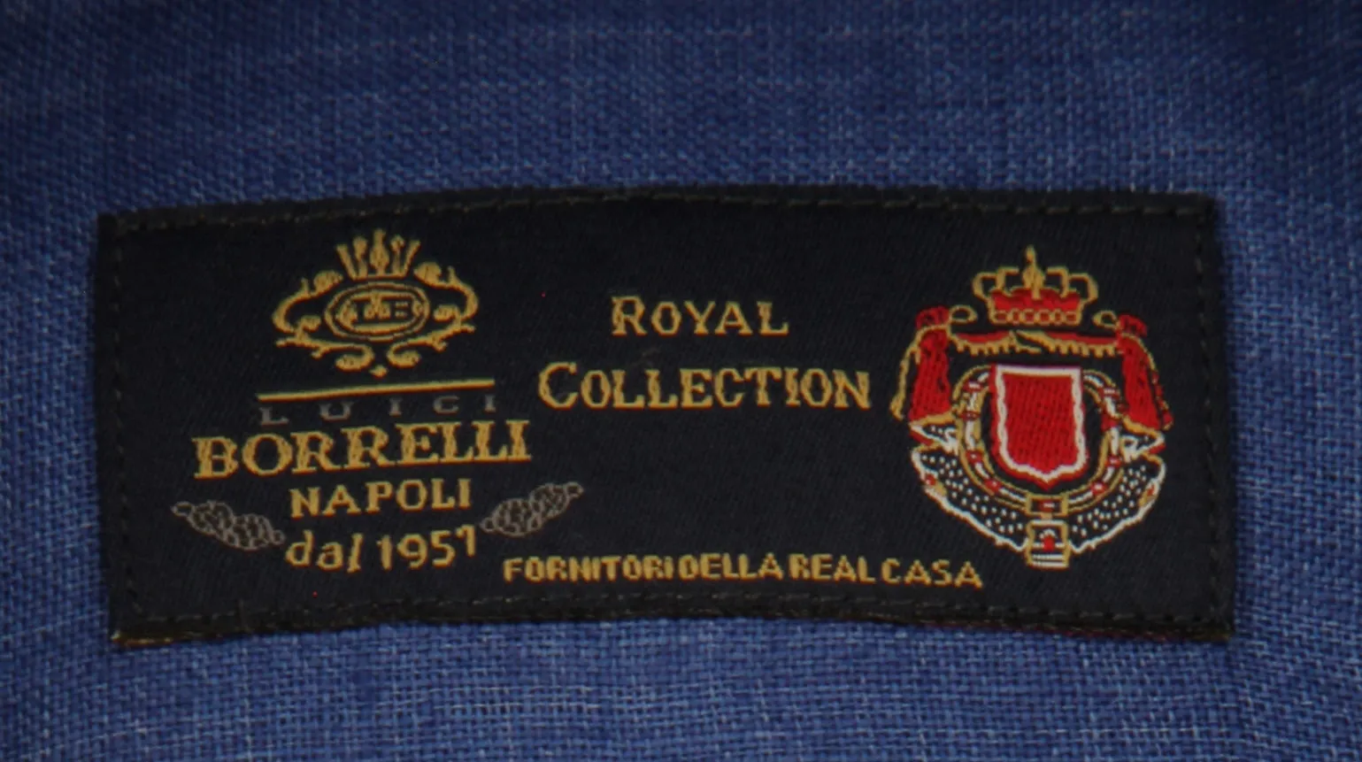 Luigi Borrelli Blue Shirt - Slim