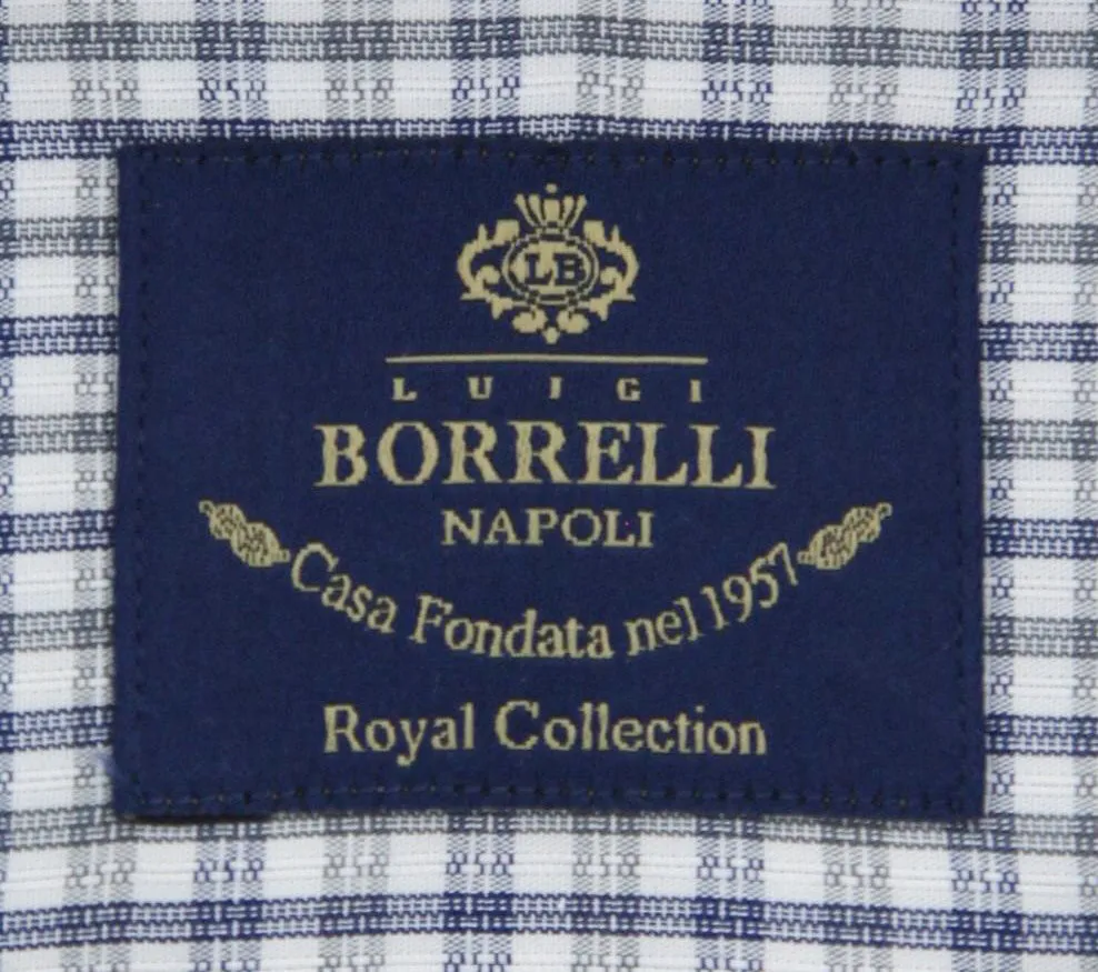 Luigi Borrelli Blue Shirt - Slim