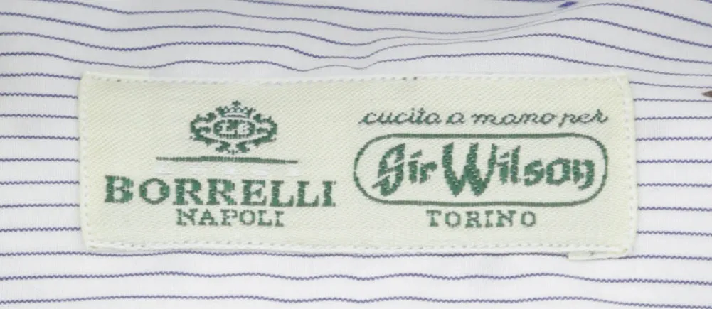 Luigi Borrelli Blue Shirt - Slim