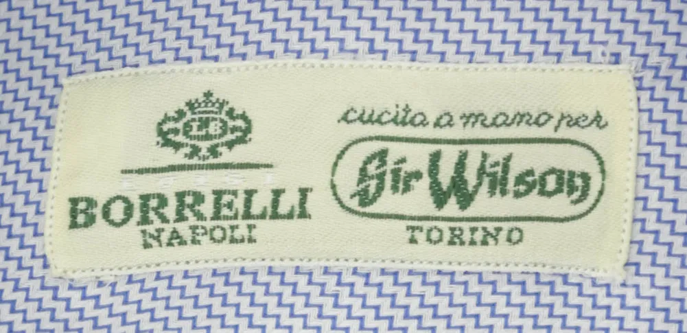 Luigi Borrelli Blue Shirt - Slim