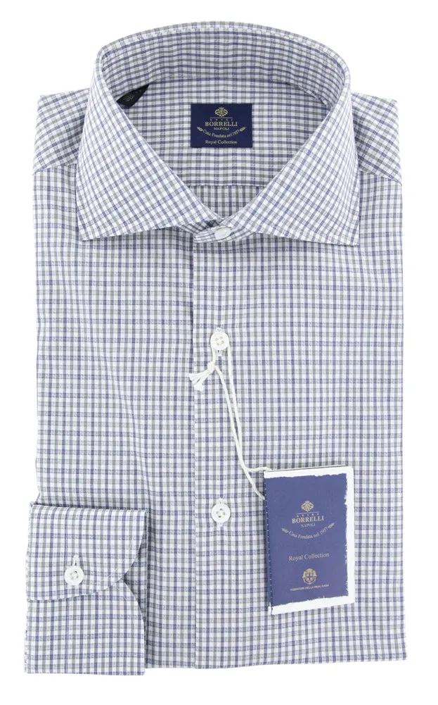 Luigi Borrelli Blue Shirt - Slim