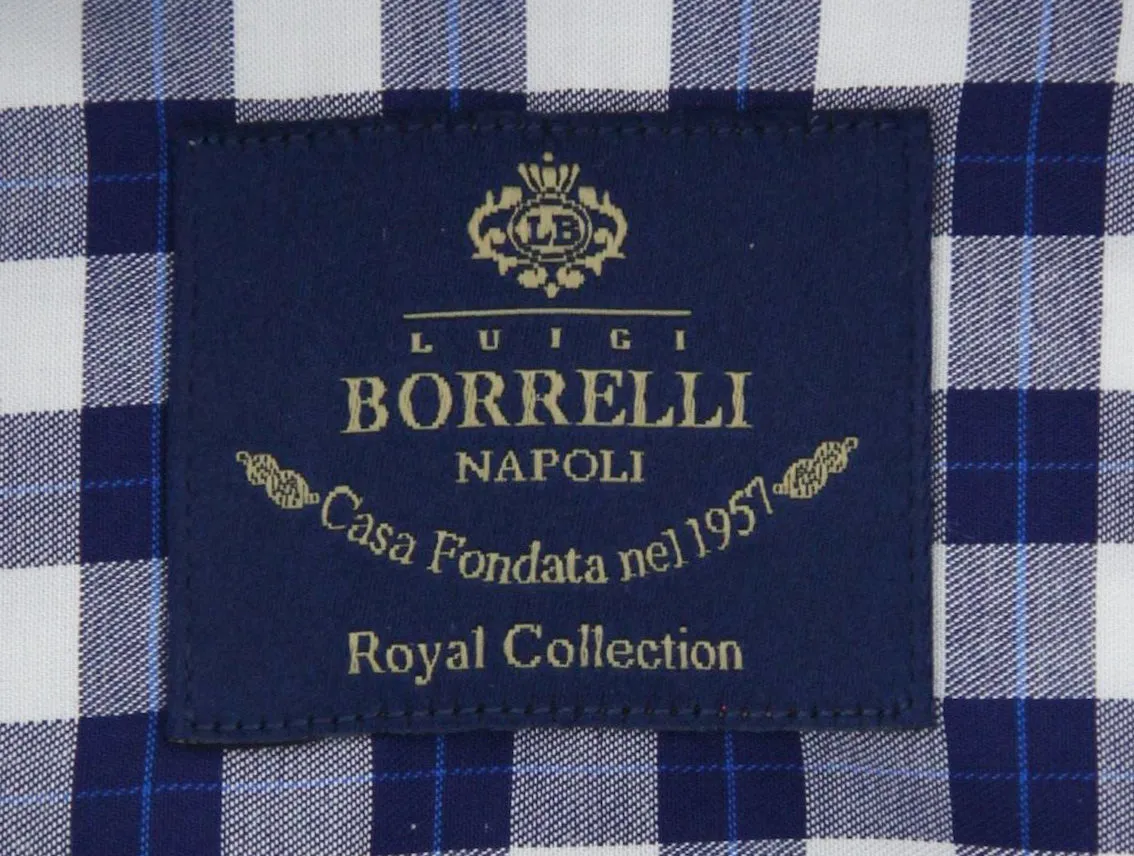 Luigi Borrelli Blue Shirt - Slim