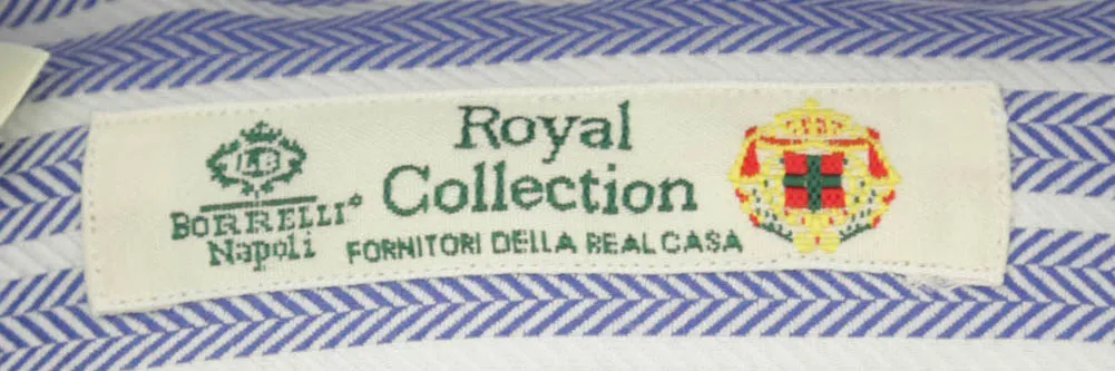 Luigi Borrelli Blue Shirt - Slim