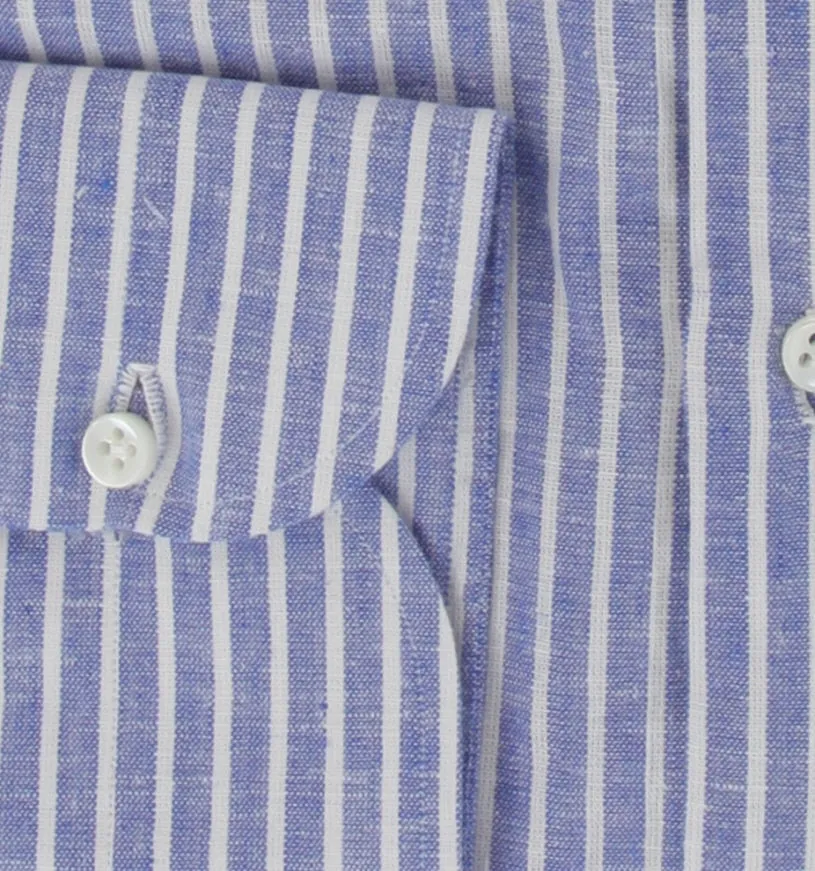 Luigi Borrelli Blue Shirt - Slim