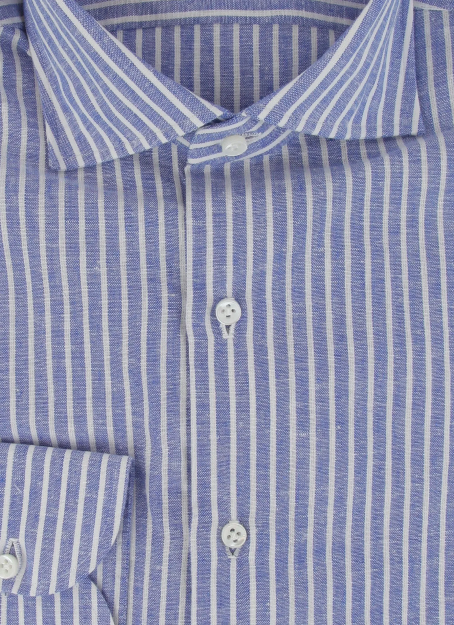 Luigi Borrelli Blue Shirt - Slim