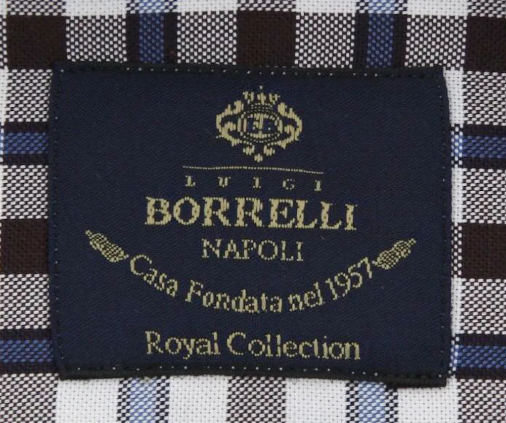 Luigi Borrelli Brown Shirt - Slim