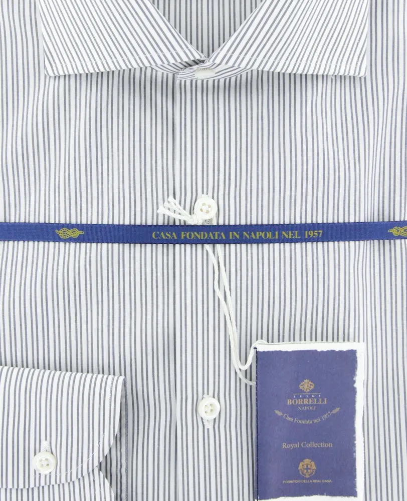 Luigi Borrelli Gray Shirt - Slim