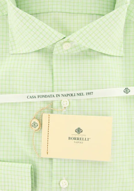 Luigi Borrelli Green Shirt – Size: 15.75 US / 40 EU