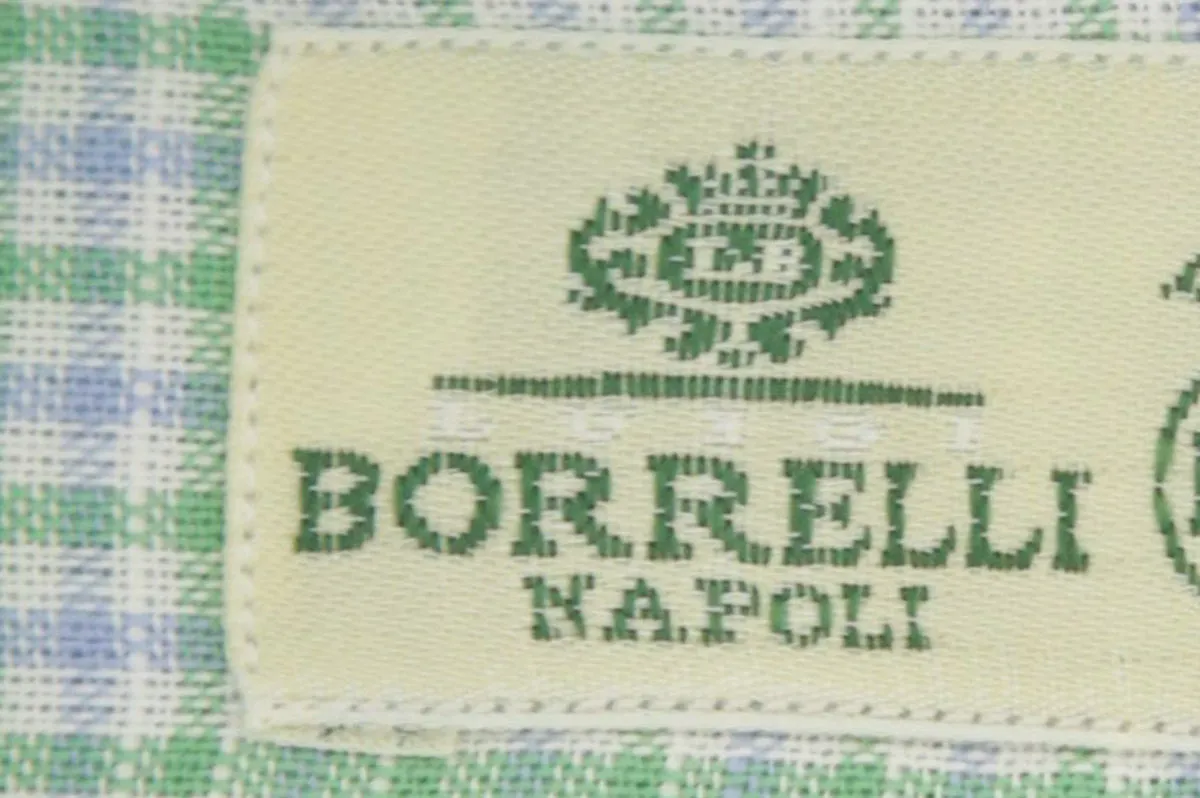 Luigi Borrelli Green Shirt - Slim