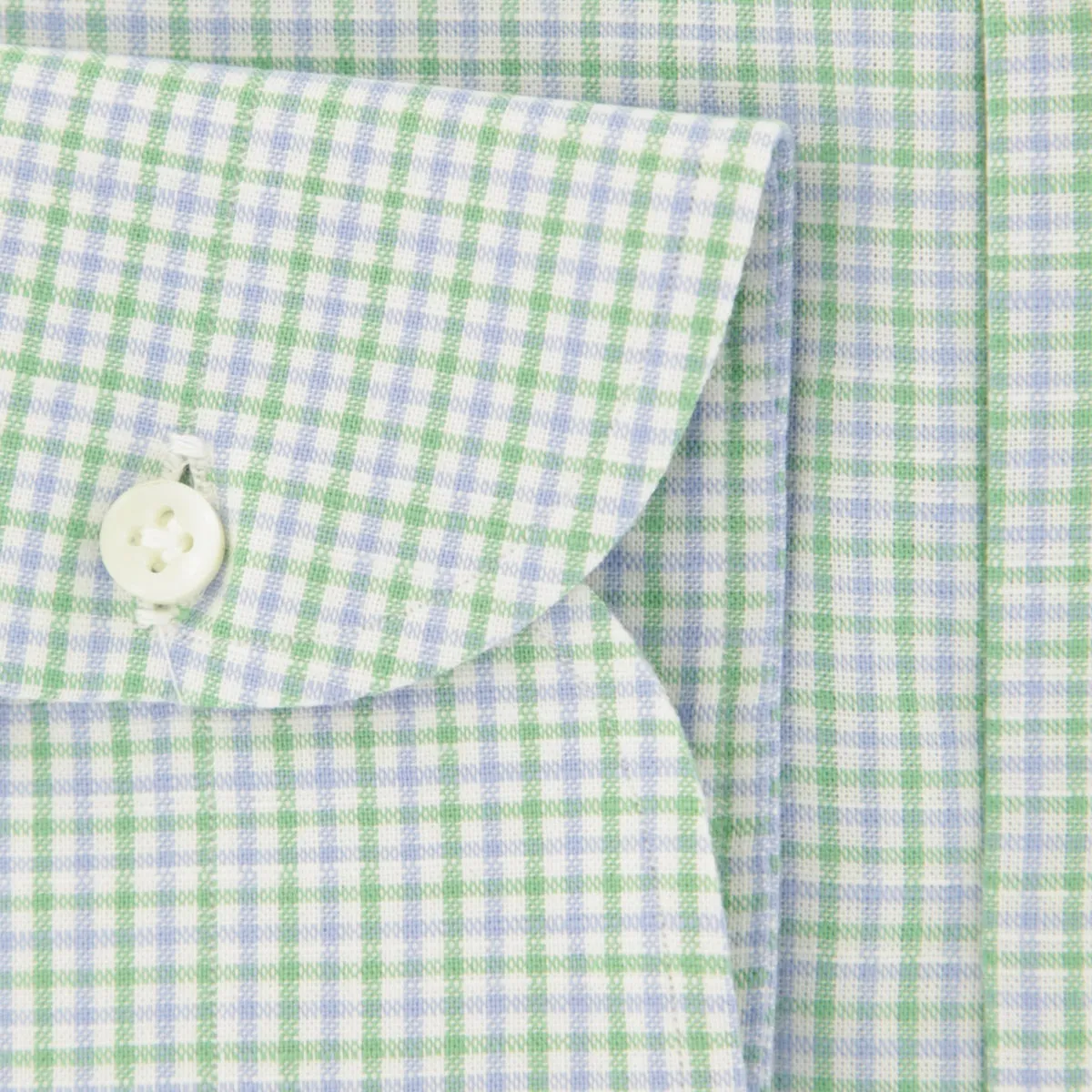 Luigi Borrelli Green Shirt - Slim