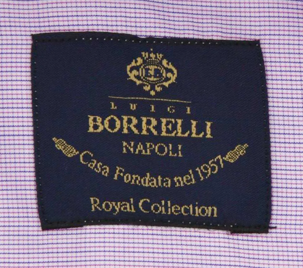 Luigi Borrelli Lavender Purple Shirt - Slim