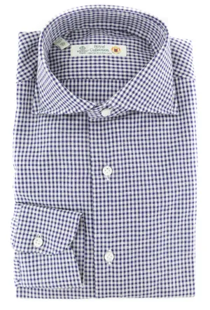 Luigi Borrelli Navy Blue Shirt - Slim