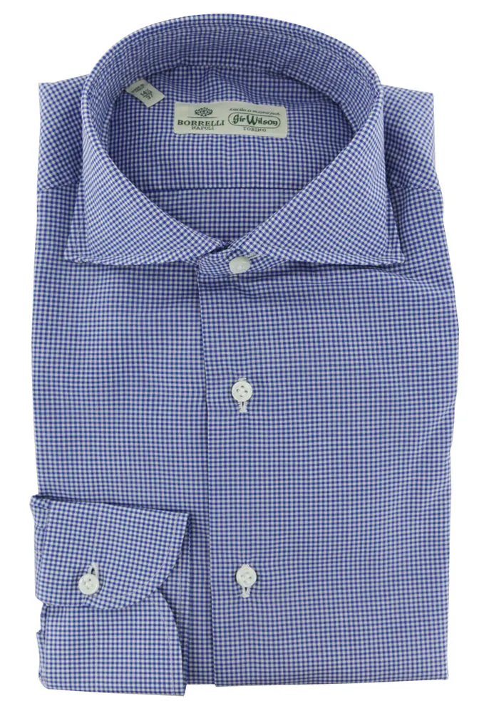 Luigi Borrelli Navy Blue Shirt - Slim