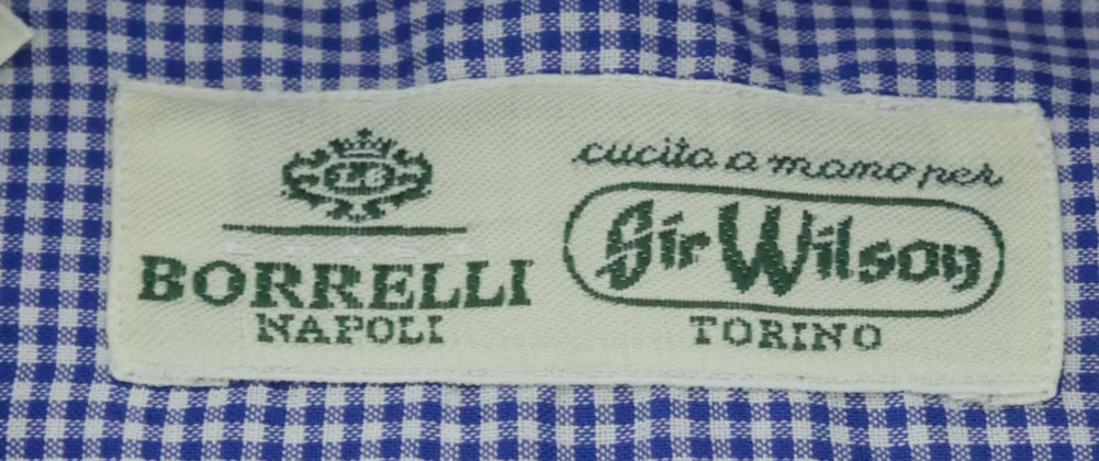 Luigi Borrelli Navy Blue Shirt - Slim