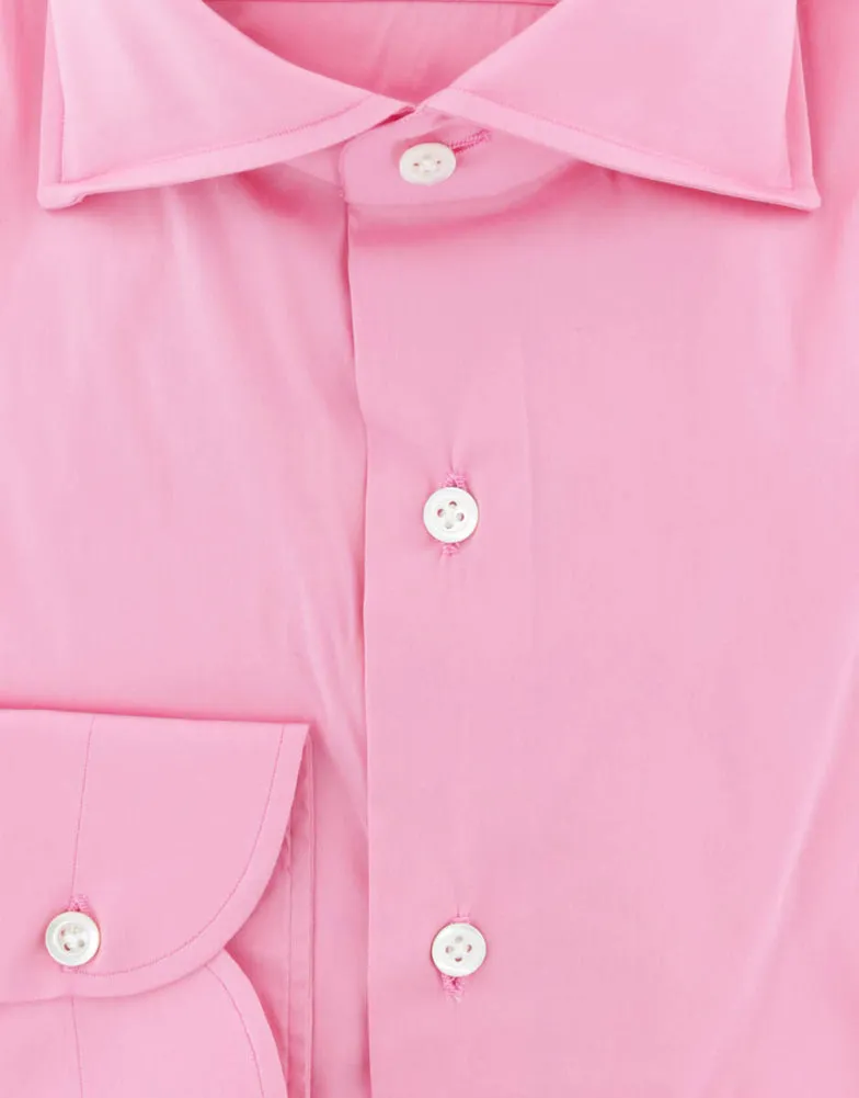 Luigi Borrelli Pink Shirt - Slim