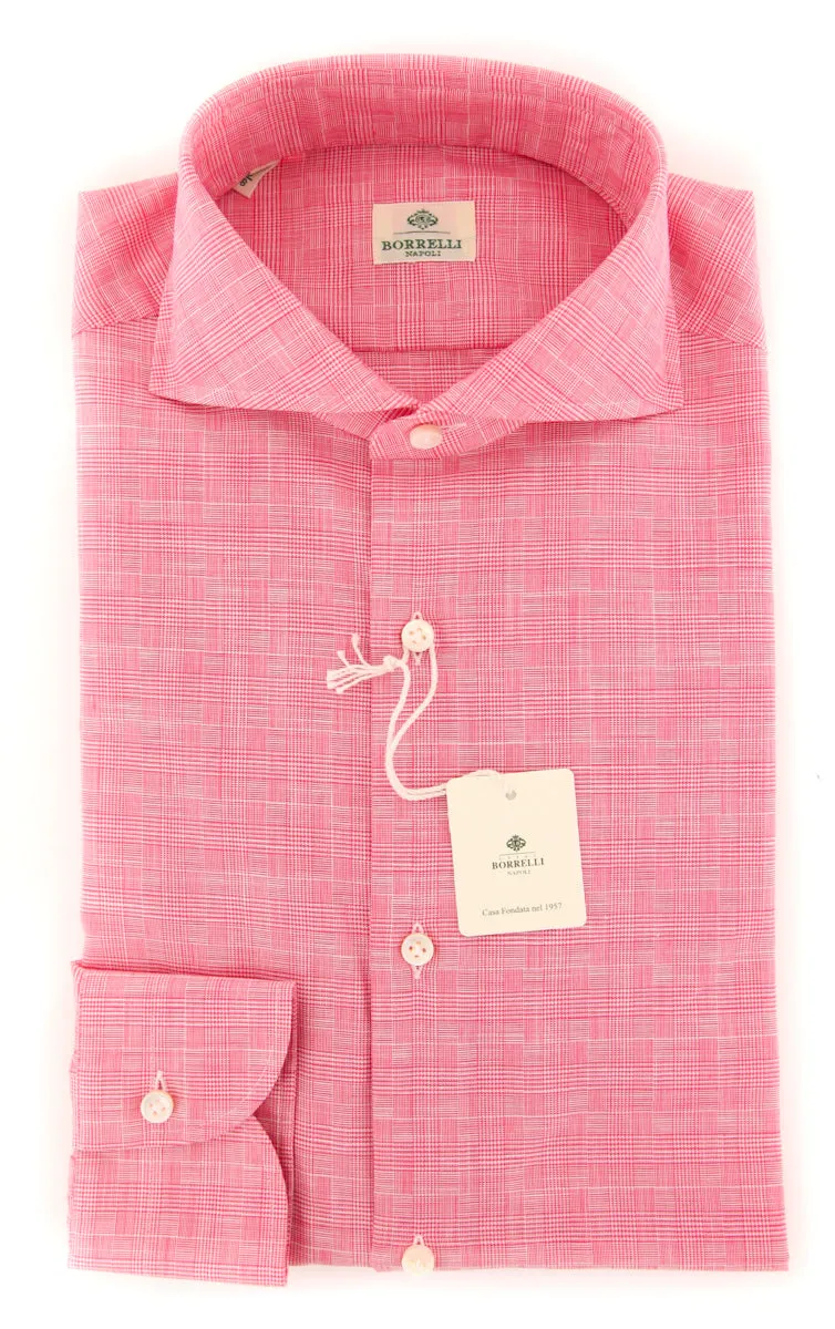 Luigi Borrelli Pink Shirt - Slim