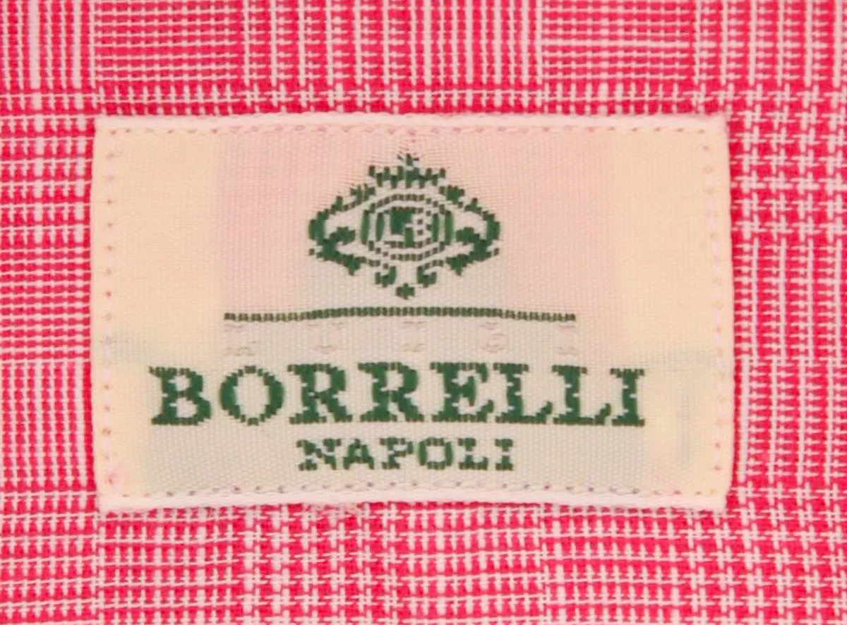 Luigi Borrelli Pink Shirt - Slim