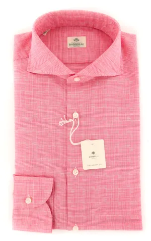 Luigi Borrelli Pink Shirt - Slim