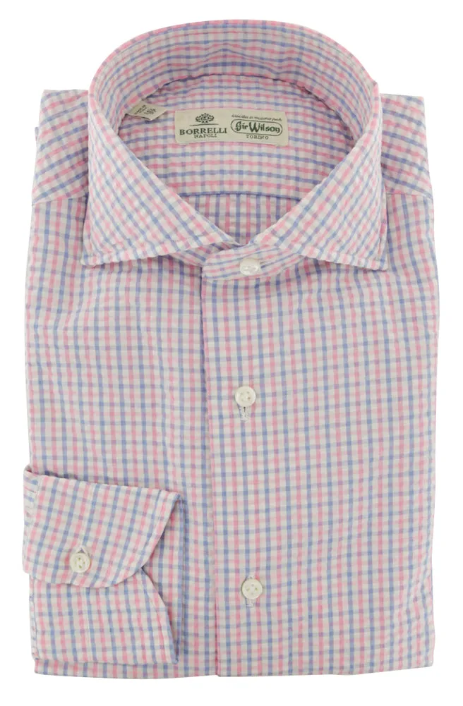 Luigi Borrelli Pink Shirt - Slim
