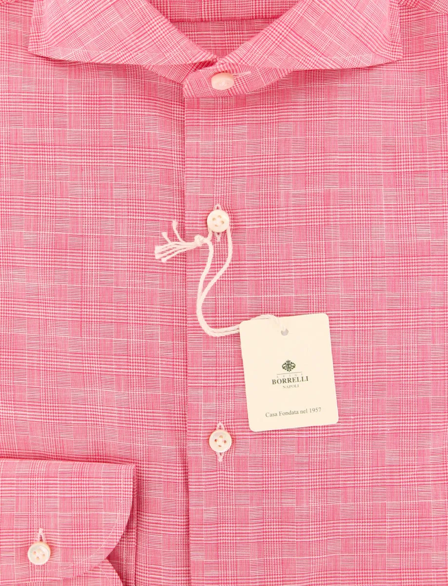 Luigi Borrelli Pink Shirt - Slim