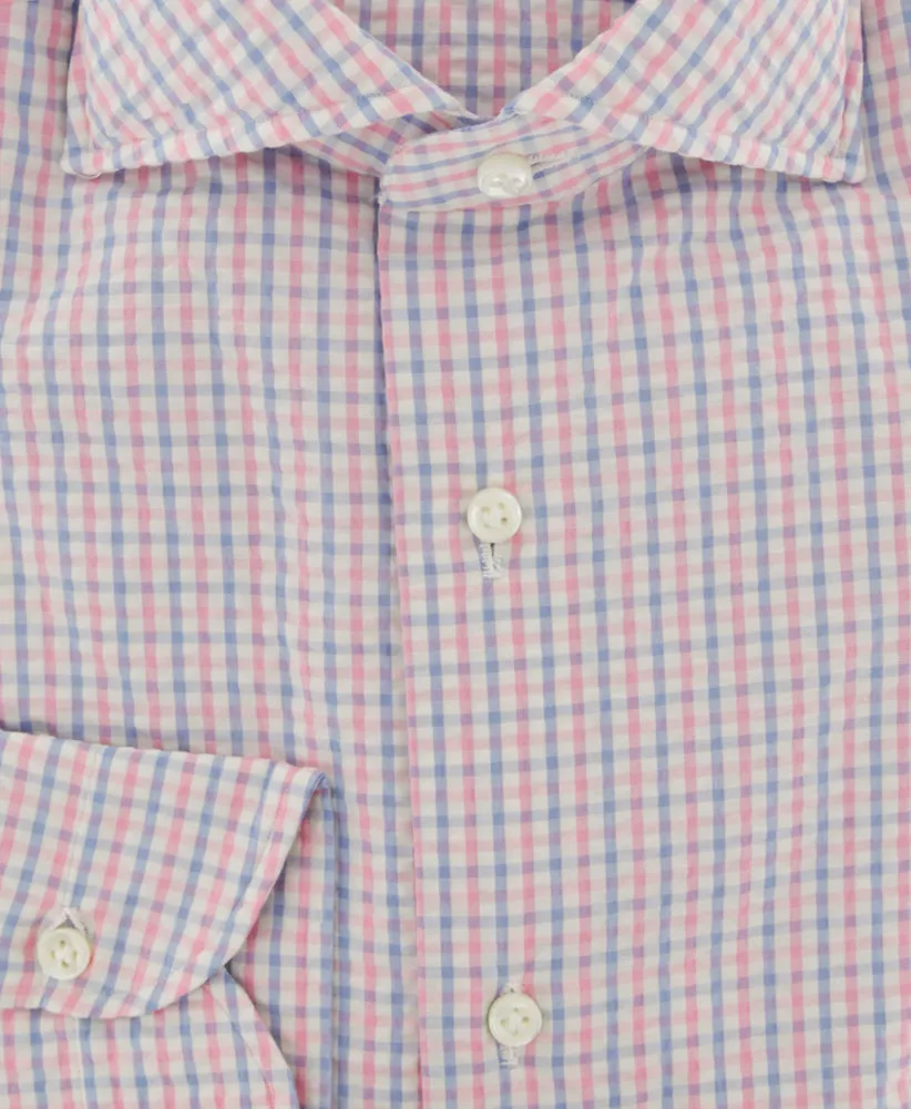 Luigi Borrelli Pink Shirt - Slim