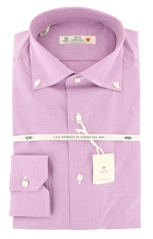 Luigi Borrelli Purple Shirt - Slim