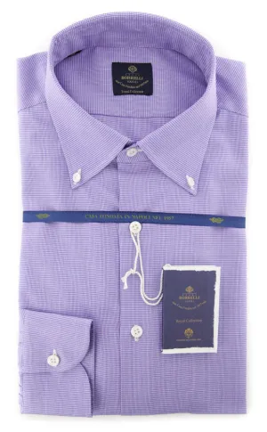 Luigi Borrelli Purple Shirt - Slim