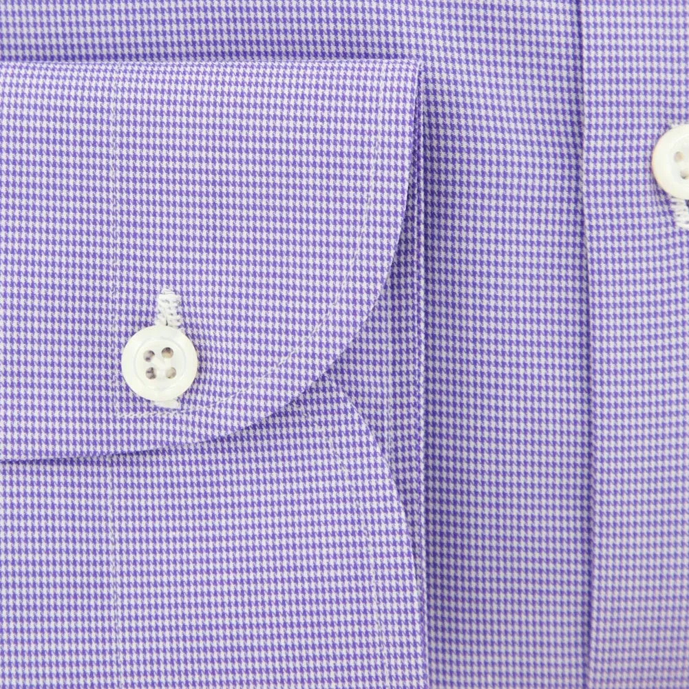 Luigi Borrelli Purple Shirt - Slim