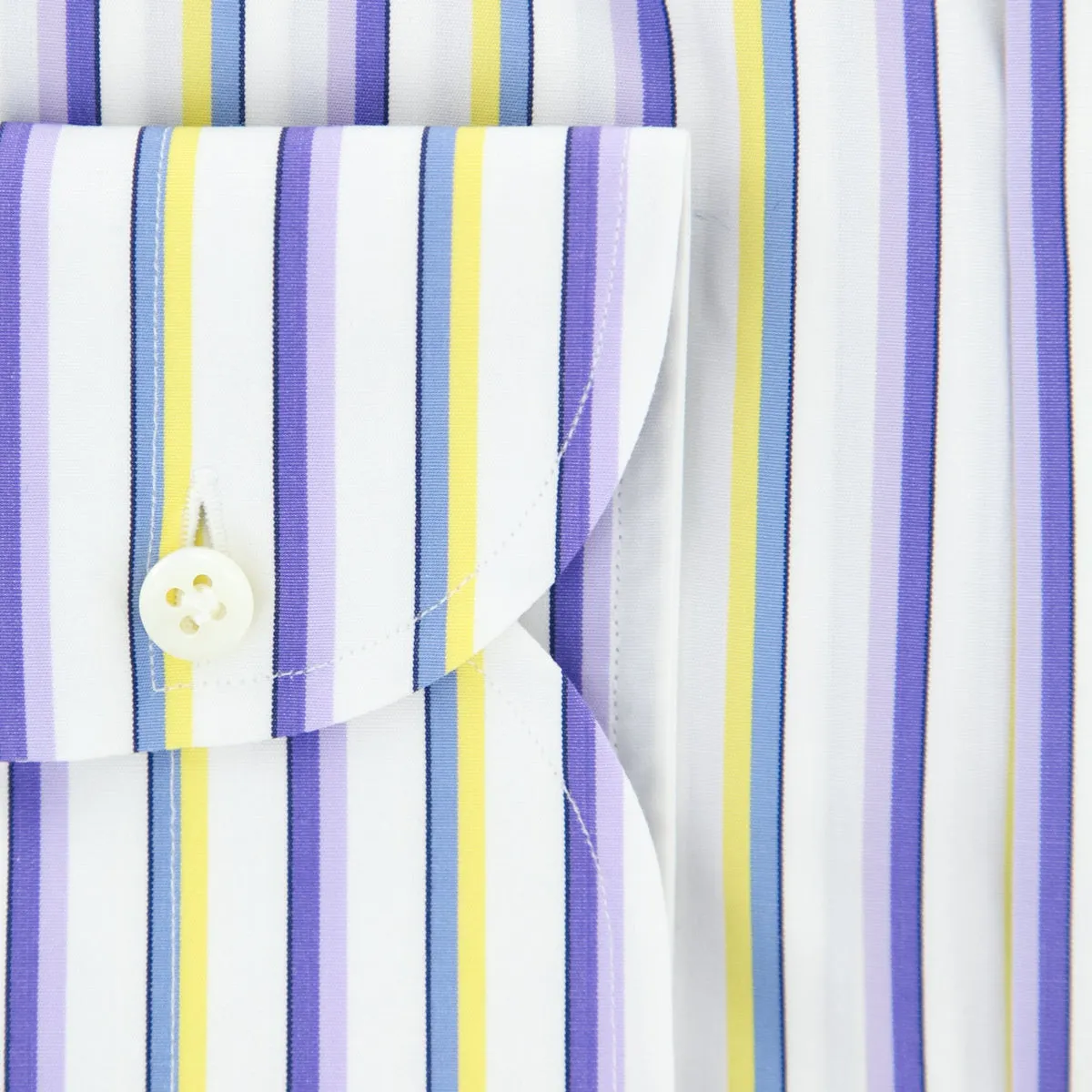 Luigi Borrelli Purple Shirt - Slim