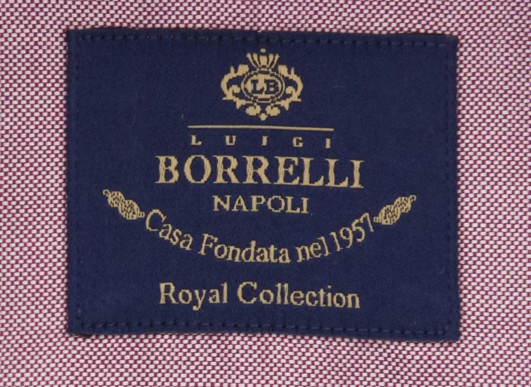 Luigi Borrelli Purple Shirt - Slim