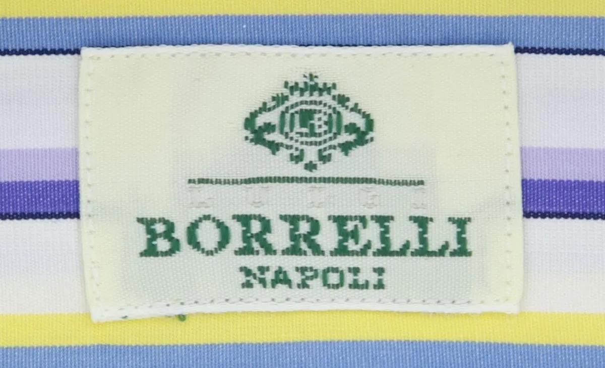 Luigi Borrelli Purple Shirt - Slim